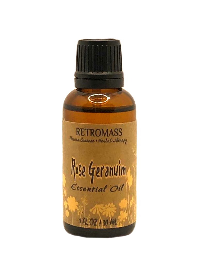Rose Geranium Essential Oil by Retromass.