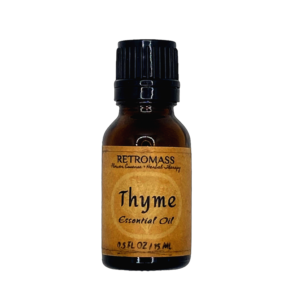 Thyme Essential Oil - Certified Organic by Retromass.