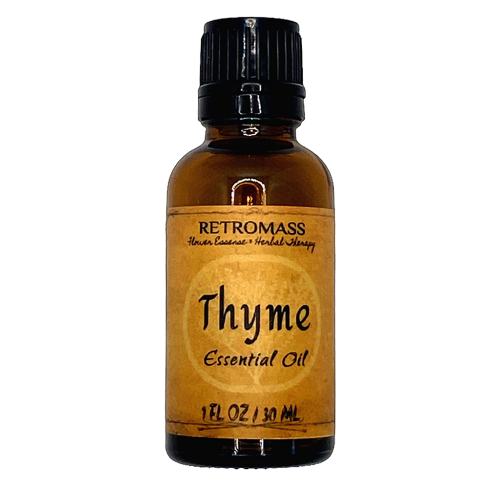 Thyme Essential Oil - Certified Organic by Retromass.
