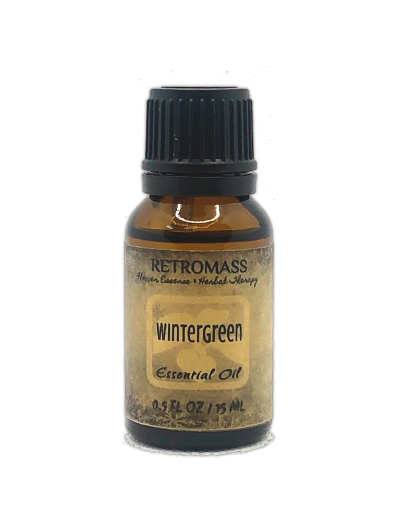 Wintergreen Essential Oil Certified Organic by Retromass.