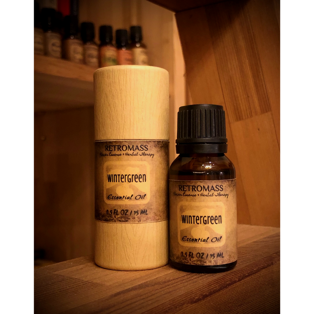 Wintergreen Essential Oil Certified Organic by Retromass.